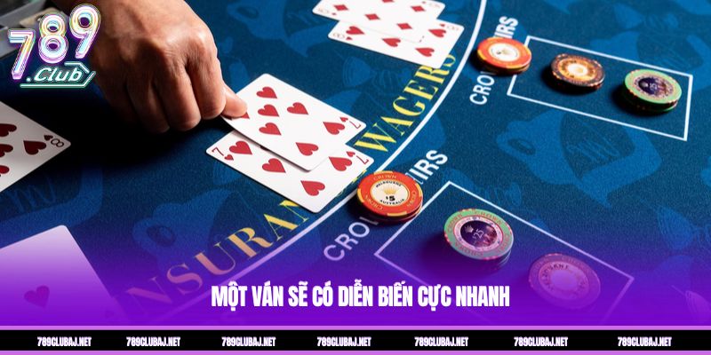 Một ván sẽ có diễn biến cực nhanh